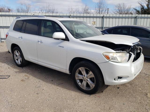 JTEES42A192138432 - 2009 TOYOTA HIGHLANDER LIMITED WHITE photo 4