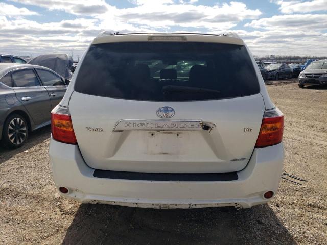 JTEES42A192138432 - 2009 TOYOTA HIGHLANDER LIMITED WHITE photo 6