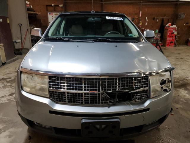 2LMDU88C37BJ39339 - 2007 LINCOLN MKX SILVER photo 5