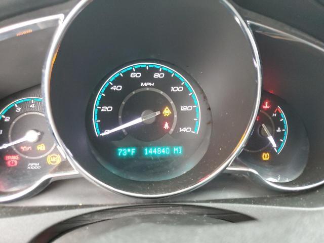 1G1ZE5E10BF332343 - 2011 CHEVROLET MALIBU LTZ შავი ფოტო 9