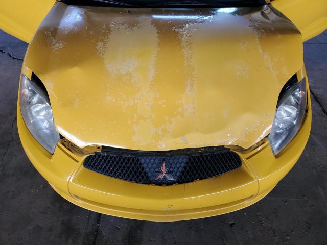 4A3AK24F59E026292 - 2009 MITSUBISHI ECLIPSE GS YELLOW photo 11