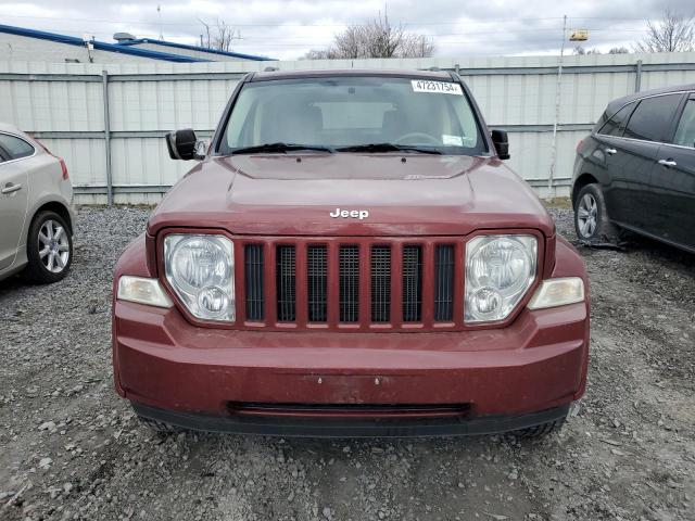 1J8GN28K38W254272 - 2008 JEEP LIBERTY SPORT RED photo 5