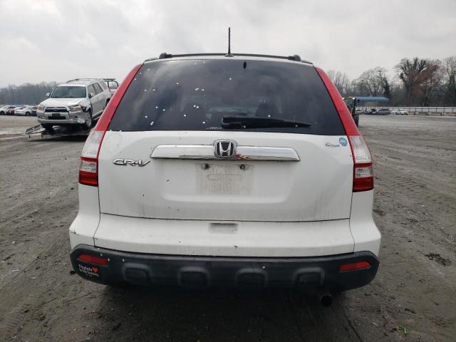 JHLRE48717C039306 - 2007 HONDA CR-V EXL WHITE photo 6