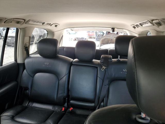 JN8AZ2ND0B9701125 - 2011 INFINITI QX56 WHITE photo 10