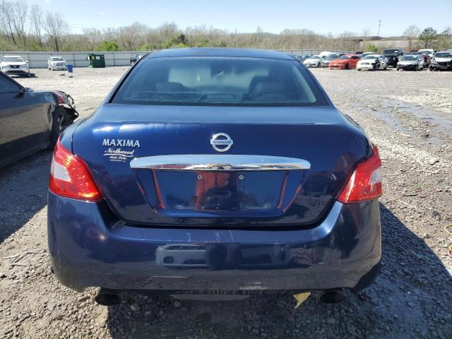 1N4AA5APXAC831456 - 2010 NISSAN MAXIMA S BLUE photo 6