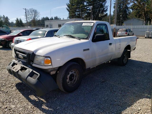 1FTYR10U46PA38168 - 2006 FORD RANGER WHITE photo 1