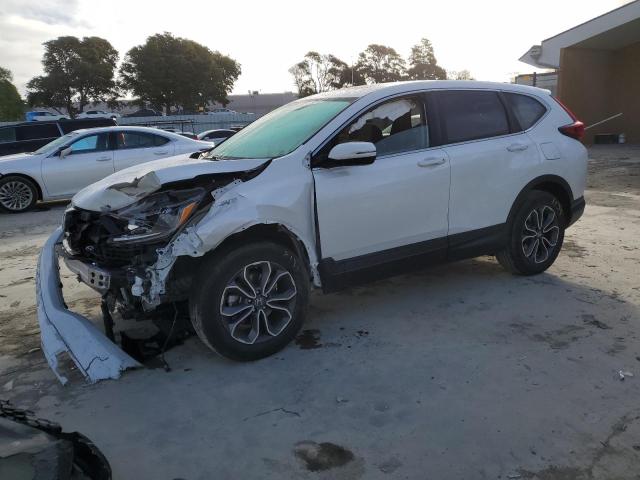 2HKRW2H57MH679274 - 2021 HONDA CR-V EX WHITE photo 1