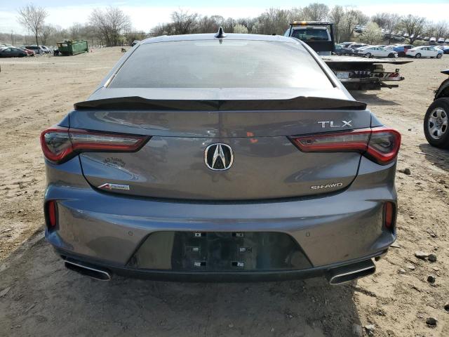 19UUB6F54MA005477 - 2021 ACURA TLX TECH A GRAY photo 6