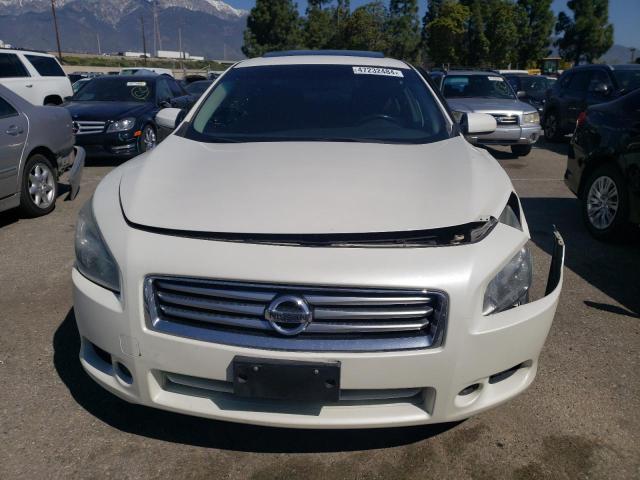 1N4AA5AP6EC905266 - 2014 NISSAN MAXIMA S WHITE photo 5