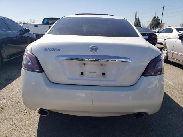 1N4AA5AP6EC905266 - 2014 NISSAN MAXIMA S WHITE photo 6