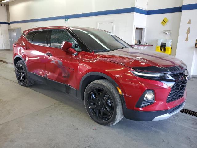 3GNKBHRS1MS587501 - 2021 CHEVROLET BLAZER 2LT BURGUNDY photo 4