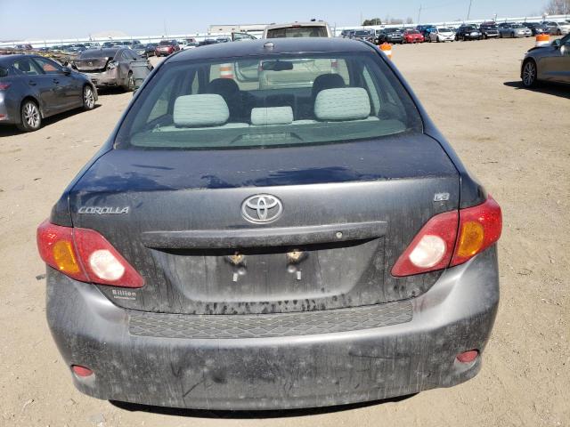 1NXBU40E59Z143334 - 2009 TOYOTA COROLLA S/ BASE CHARCOAL photo 6