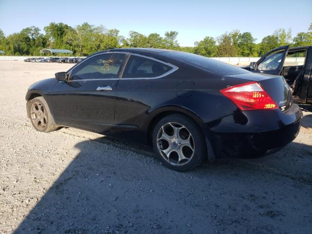 1HGCS12349A016439 - 2009 HONDA ACCORD LX BLACK photo 2