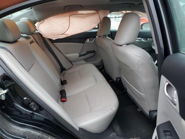 19XFB2F92EE018147 - 2014 HONDA CIVIC EXL BLACK photo 10