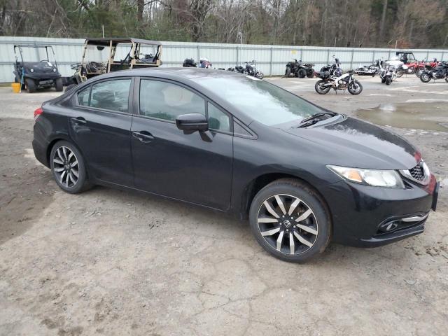 19XFB2F92EE018147 - 2014 HONDA CIVIC EXL BLACK photo 4