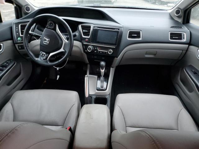 19XFB2F92EE018147 - 2014 HONDA CIVIC EXL BLACK photo 8