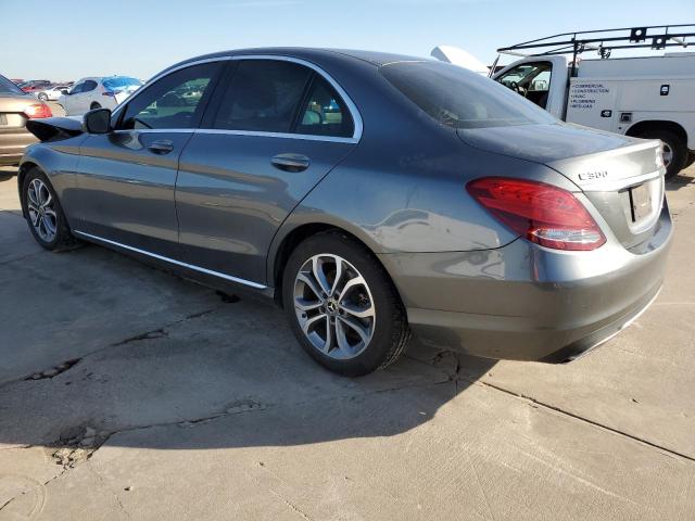 55SWF4JB4HU224660 - 2017 MERCEDES-BENZ C 300 GRAY photo 2