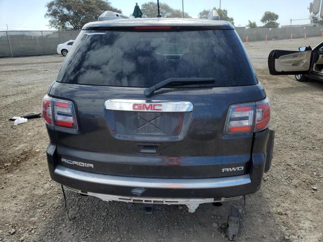 1GKKVTKD9FJ336605 - 2015 GMC ACADIA DENALI GRAY photo 6