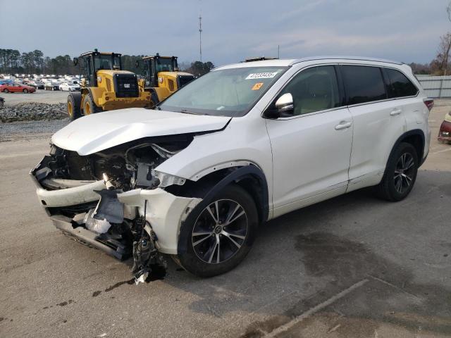 5TDKKRFH3GS158859 - 2016 TOYOTA HIGHLANDER XLE Ağ foto 1