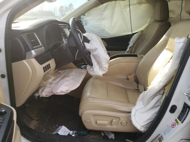 5TDKKRFH3GS158859 - 2016 TOYOTA HIGHLANDER XLE Ağ foto 7