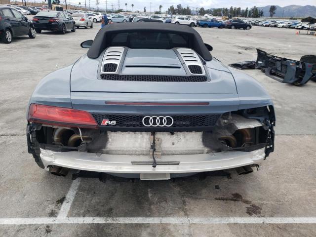 WUAVECFX7L7901264 - 2020 AUDI R8 GRAY photo 6