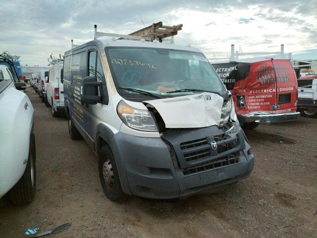 3C6TRVAG8FE505478 - 2015 RAM PROMASTER 1500 STANDARD WHITE photo 1