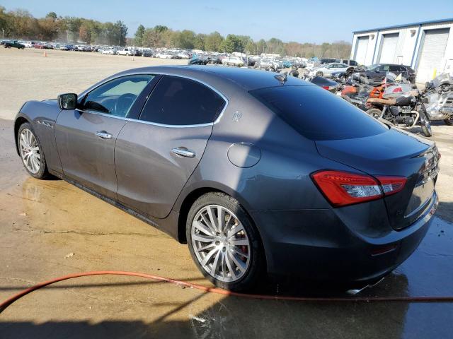 ZAM57RTA5E1099616 - 2014 MASERATI GHIBLI S GRAY photo 2