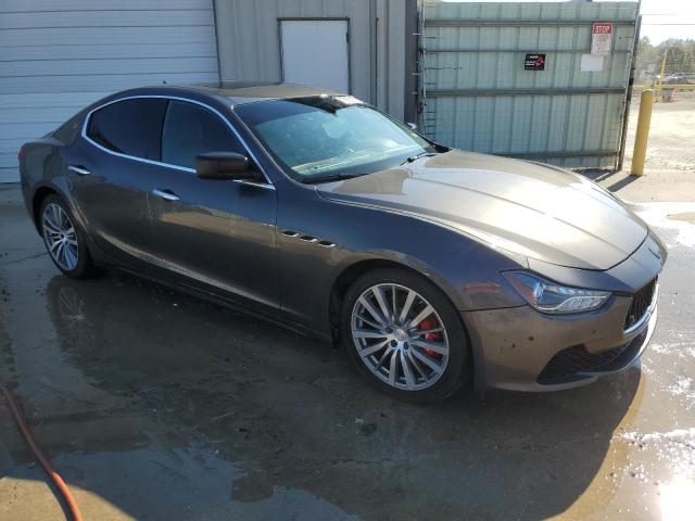 ZAM57RTA5E1099616 - 2014 MASERATI GHIBLI S GRAY photo 4