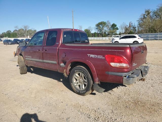 5TBRT34173S412302 - 2003 TOYOTA TUNDRA ACCESS CAB SR5 BURGUNDY photo 2