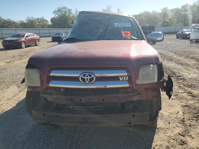 5TBRT34173S412302 - 2003 TOYOTA TUNDRA ACCESS CAB SR5 BURGUNDY photo 5