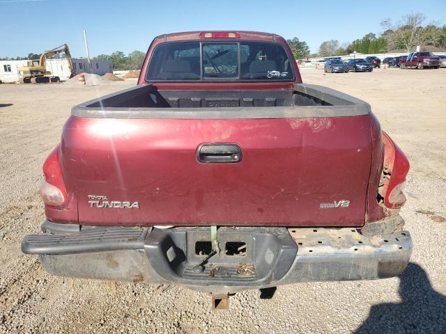 5TBRT34173S412302 - 2003 TOYOTA TUNDRA ACCESS CAB SR5 BURGUNDY photo 6