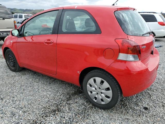 JTDJT4K39A5294898 - 2010 TOYOTA YARIS RED photo 2