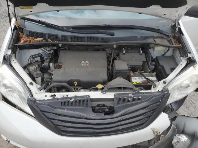 5TDZK3DC4GS693105 - 2016 TOYOTA SIENNA WHITE photo 12