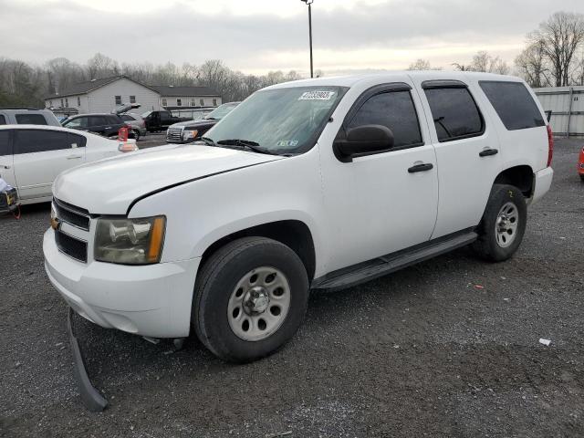 1GNUKAE04AR267110 - 2010 CHEVROLET TAHOE K1500 LS WHITE photo 1