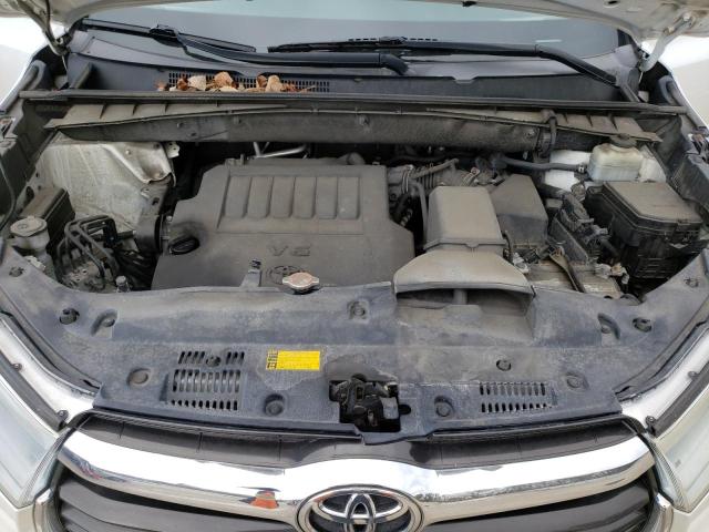 5TDJKRFH1GS291549 - 2016 TOYOTA HIGHLANDER XLE 白色 照片 12