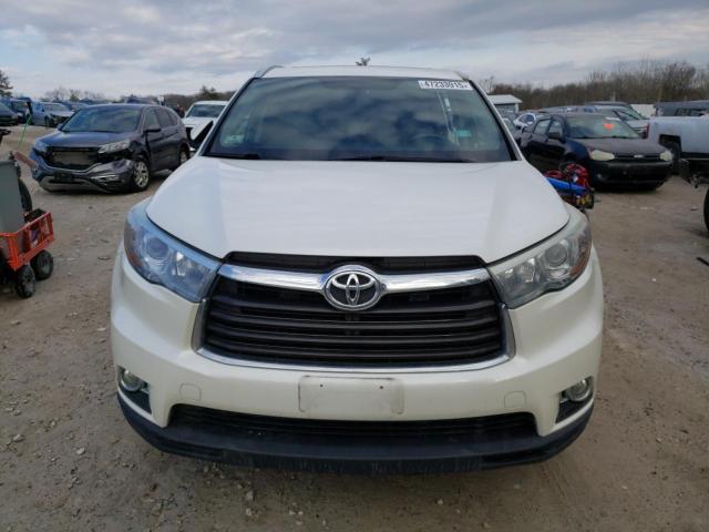 5TDJKRFH1GS291549 - 2016 TOYOTA HIGHLANDER XLE 白色 照片 5