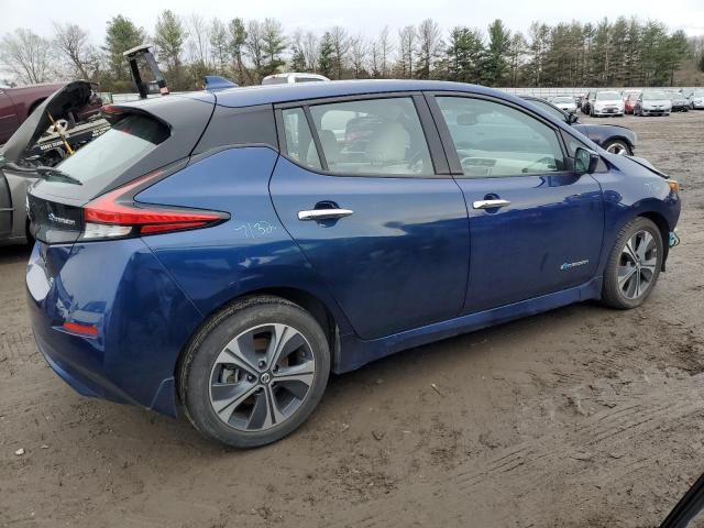 1N4AZ1CP3JC313641 - 2018 NISSAN LEAF S BLUE photo 3