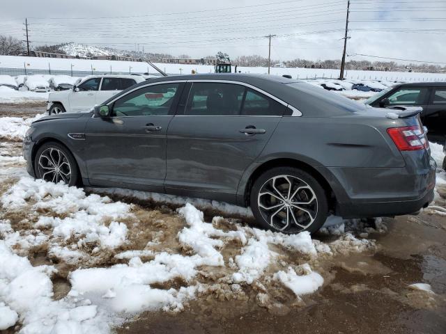 1FAHP2KT0JG112085 - 2018 FORD TAURUS SHO GRAY photo 2