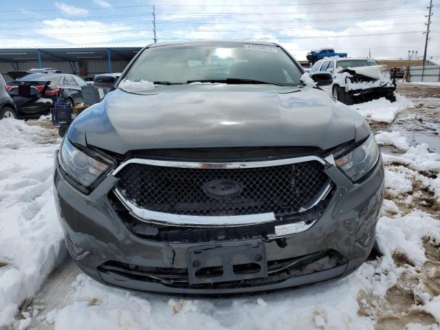 1FAHP2KT0JG112085 - 2018 FORD TAURUS SHO GRAY photo 5