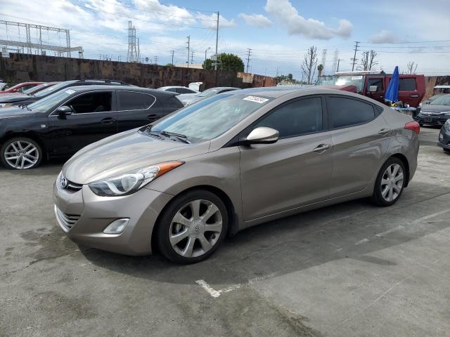 5NPDH4AE8DH252051 - 2013 HYUNDAI ELANTRA GLS GRAY photo 1