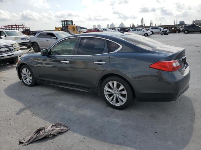 JN1AY1AP5BM520093 - 2011 INFINITI M56 CHARCOAL photo 2