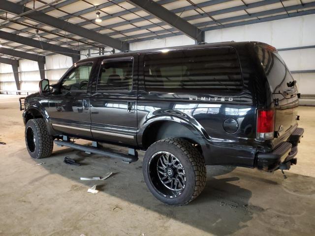 1FMSU43P15ED43760 - 2005 FORD EXCURSION LIMITED BLACK photo 2