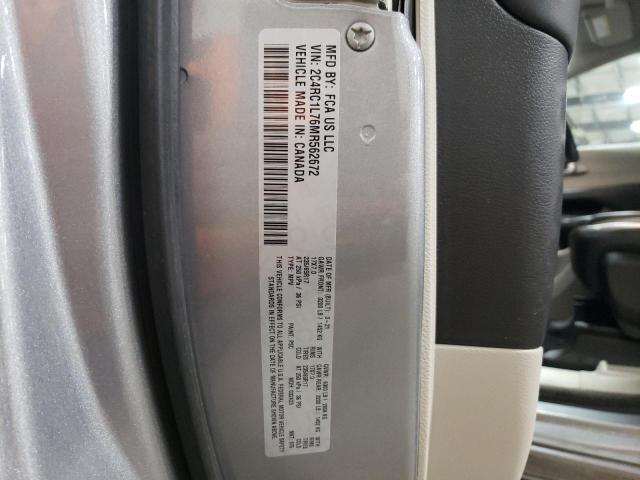 2C4RC1L76MR562672 - 2021 CHRYSLER PACIFICA HYBRID TOURING L SILVER photo 14