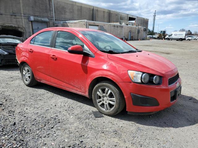 1G1JC5SG9E4124408 - 2014 CHEVROLET SONIC LT RED photo 4