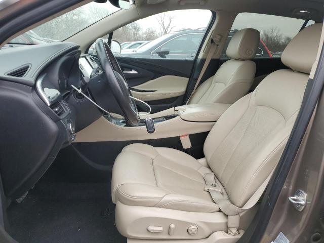 LRBFX4SX8JD001932 - 2018 BUICK ENVISION PREMIUM II BROWN photo 7