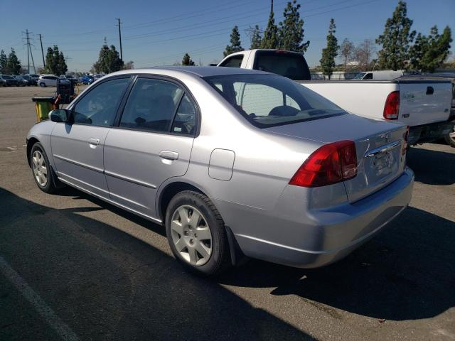 2HGES26882H510914 - 2002 HONDA CIVIC EX SILVER photo 2