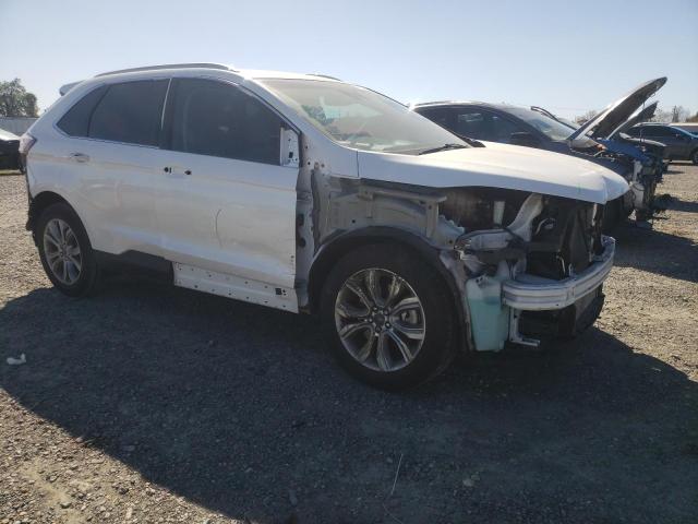 2FMPK4K93KBC06874 - 2019 FORD EDGE TITANIUM WHITE photo 4