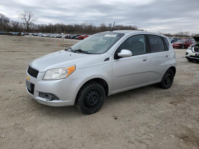 KL1TD6DE9BB186453 - 2011 CHEVROLET AVEO LS ვერცხლისფერი ფოტო 1