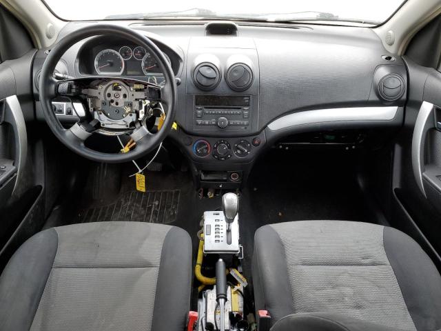 KL1TD6DE9BB186453 - 2011 CHEVROLET AVEO LS ვერცხლისფერი ფოტო 8