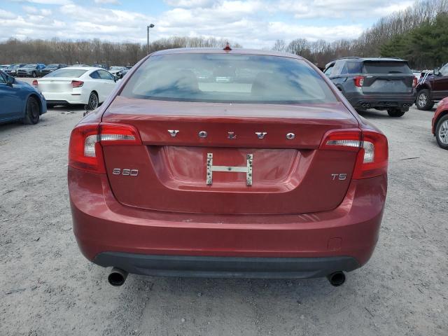 YV1622FS9C2129785 - 2012 VOLVO S60 T5 RED photo 6